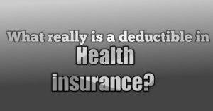 With health insurance what is a deductible