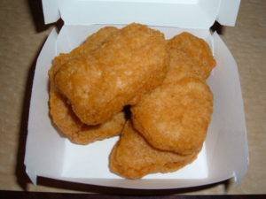 6 chicken Mcnuggets