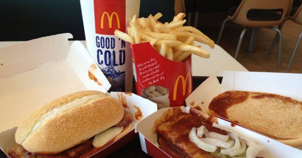 Healthy foods at McDonald's