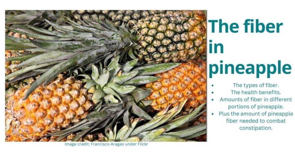 All you should know about the fiber in pineapple.
