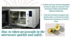 How to ripen avocado in the microwave