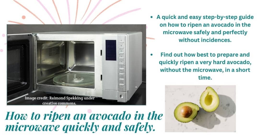 How to ripen avocado in the microwave