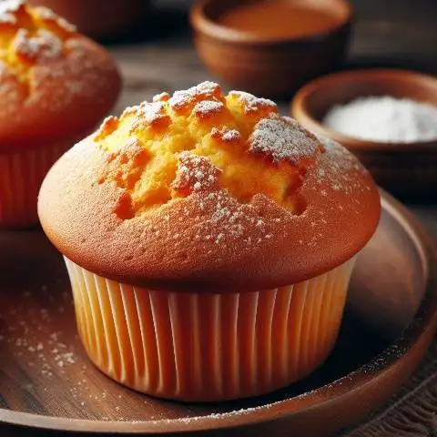 Protein in corns. 5 Two cup cakes made with corn meal